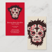 Schädelaffen Visitenkarte (Vorne/Hinten)