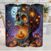 Schädelbaum im Spooky Forest Thermosbecher