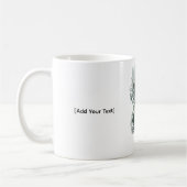 Schädelbaum Surreal Dunkle Natur Kaffeetasse (Links)