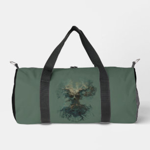 Schädelbaum Surreal Dunkle Natur Reisetasche Duffle Bag