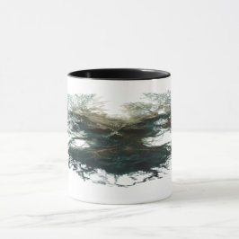 Schädelbaum Surreal Dunkle Natur Tasse