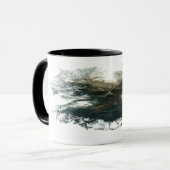 Schädelbaum Surreal Dunkle Natur Tasse (Vorderseite Links)