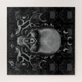 Schädelbläschen Puzzle (Horizontal)