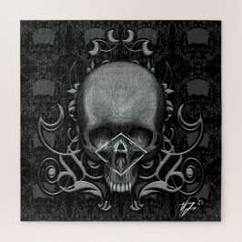 Schädelbläschen Puzzle