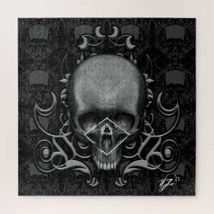 Schädelbläschen Puzzle