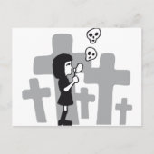 Schädelblasen Postkarte (Vorderseite)