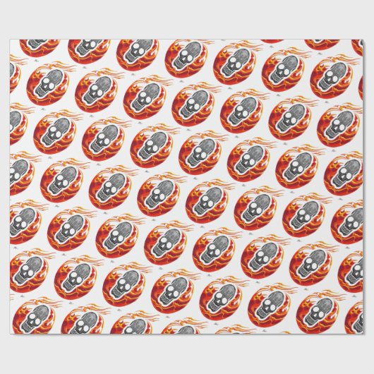Schädelblaster Geschenkpapier (Flach)
