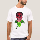 SchädelBlume T-Shirt (Vorderseite)