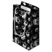 Schädelboden Kleine Geschenktüte (Vorderseite Schrägansicht)