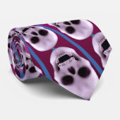 Schädelbrand: Benutzerdefinierte Krawatte:Violett: Krawatte (Gerollt)