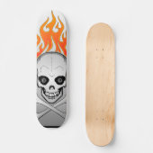 Schädelbrand Skateboard (Vorderseite)