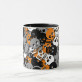 Schädelconfetti-Tasse Tasse (Zentrum)