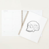 Schädeldarstellung Planer (Anzeige)