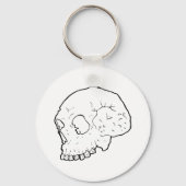 Schädeldarstellung Schlüsselanhänger (Vorderseite)