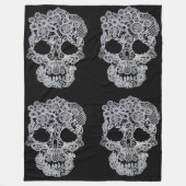 Schädeldecke Fleecedecke (Vorderseite)