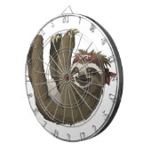 Schädelfaultier Dartscheibe (Vorderseite rechts)