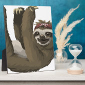 Schädelfaultier Fotoplatte (Seite)