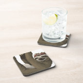 Schädelfaultier Getränkeuntersetzer (Rechte Seite)