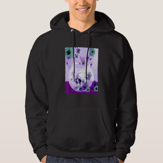 Schädelfisch Topf Hoodie (Vorderseite)