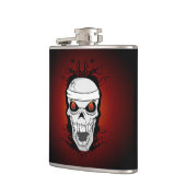 Schädelflasche Flachmann (Links)