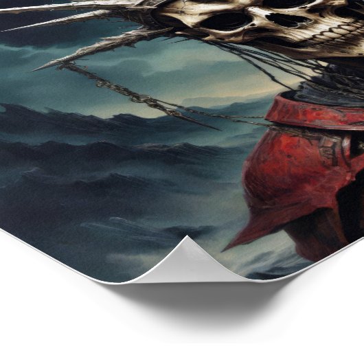 SchädelGeist der Toten Poster (Ecke)