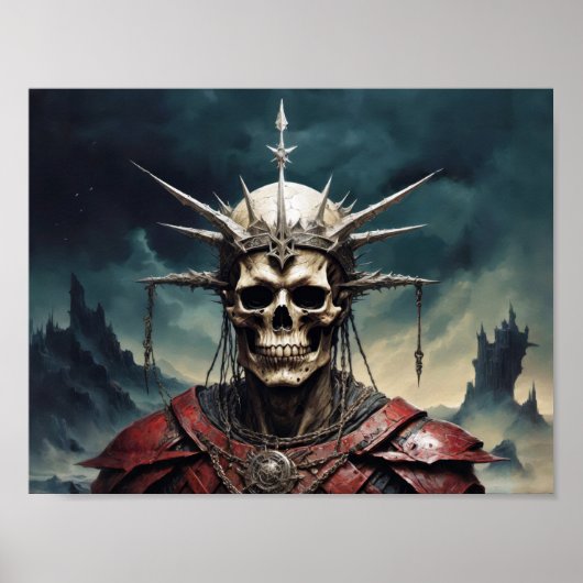 SchädelGeist der Toten Poster (Vorne)