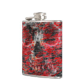 Schädelgesicht Flachmann (Links)