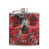 Schädelgesicht Flachmann (Vorderseite)