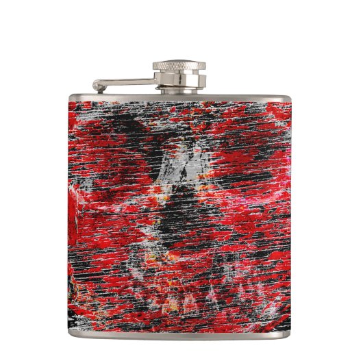 Schädelgesicht Flachmann (Vorderseite)