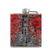 Schädelgesicht Flachmann (Rückseite)