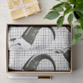 Schädelgewebe für Decoupage Seidenpapier (Geschenk)