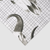 Schädelgewebe für Decoupage Seidenpapier (Ausschnitt)