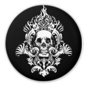 Schädelgriff Keramikknauf (Vorderseite)