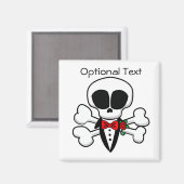 Schädelgroom vollständig anpassbar magnet (Vorderseite/Rückseite)