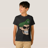 Schädelgrüner Berg T-Shirt (Vorne ganz)