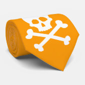 Schädelhacker Krawatte (Gerollt)