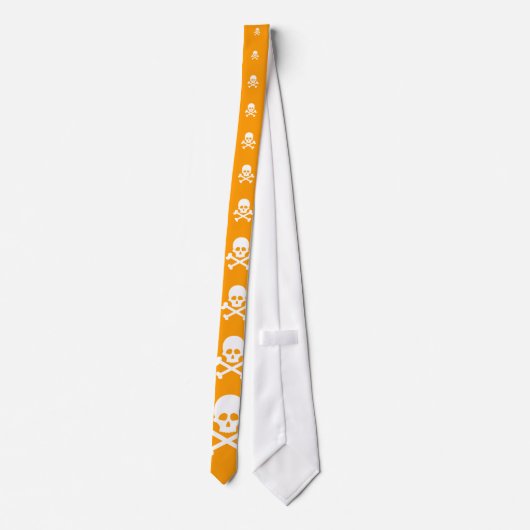 Schädelhacker Krawatte (Rückseite)