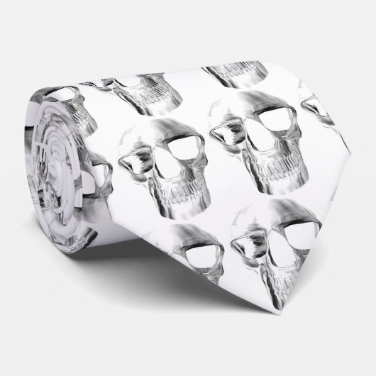 Schädelhals Krawatte (Gerollt)