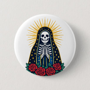 Schädelheiliger Button