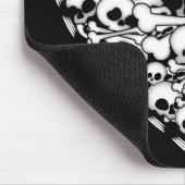 Schädelherz Mousepad (Ecke)