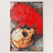 Schädelherz Puzzle (Vertikal)