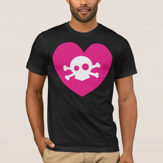 Schädelherz T-Shirt (Vorderseite)