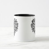 Schädelherz Tasse (Zentrum)