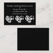 Schädelherzen Begleitkarte (Vorne/Hinten)