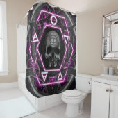 Schädelhügel und Siegel Duschvorhang (Beispiel)