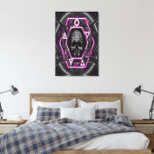 Schädelhügel und Siegel Leinwanddruck (Insitu (Schlafzimmer))