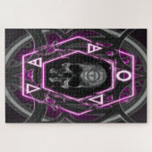 Schädelhügel und Siegel Puzzle (Horizontal)