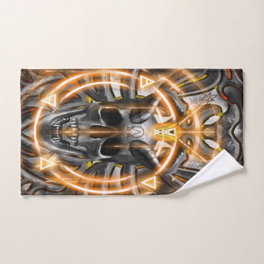 Schädelhügel und Siegel VOL.2 Badhandtuch Set (Handtuch)