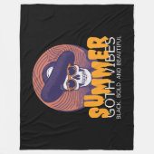 Schädelhut Fleecedecke (Vorderseite)