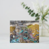 Schädelhut Postkarte (Stehend Vorderseite)